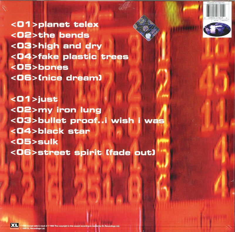 Radiohead - The Bends Vinile LP - Vinyl record 0634904078010