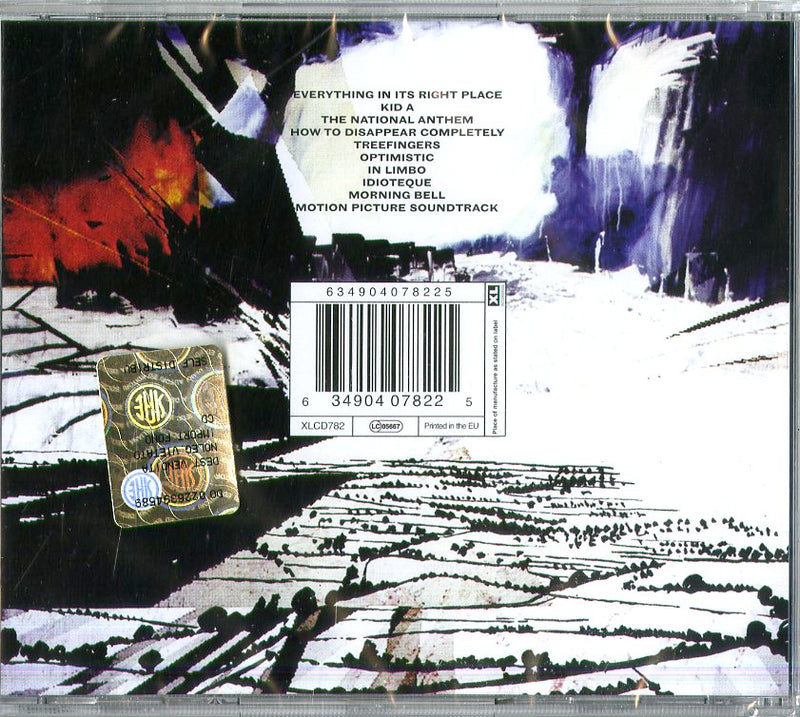 Radiohead - Kid A Cd 0634904078225