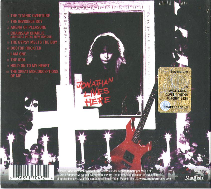 W.A.S.P. - The Crimson Idol Cd 0636551704724