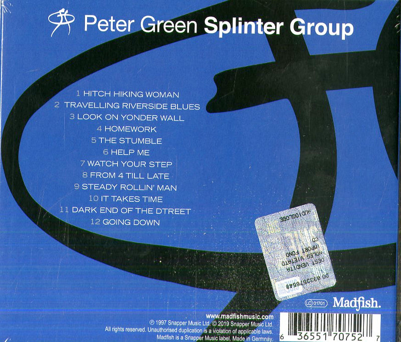 Green Peter - Splinter Group Cd 0636551707527