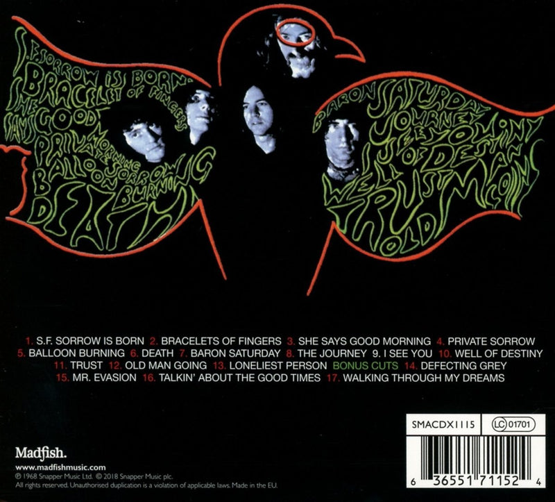 Pretty Things The - S.F. Sorrow Cd 0636551711524