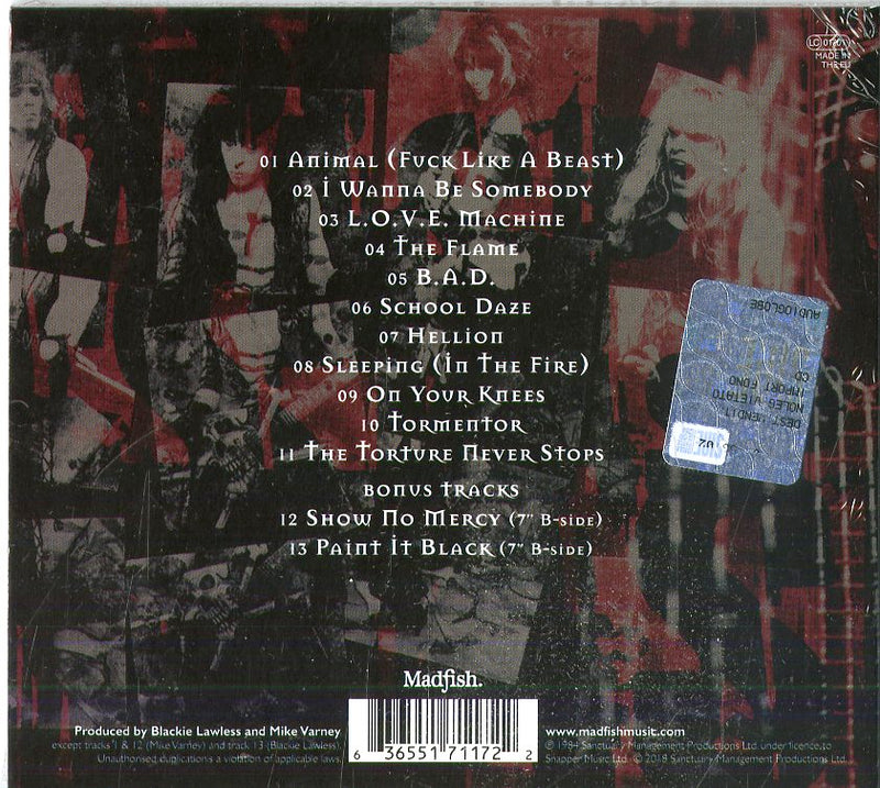 W.A.S.P. - W.A.S.P. Cd 0636551711722