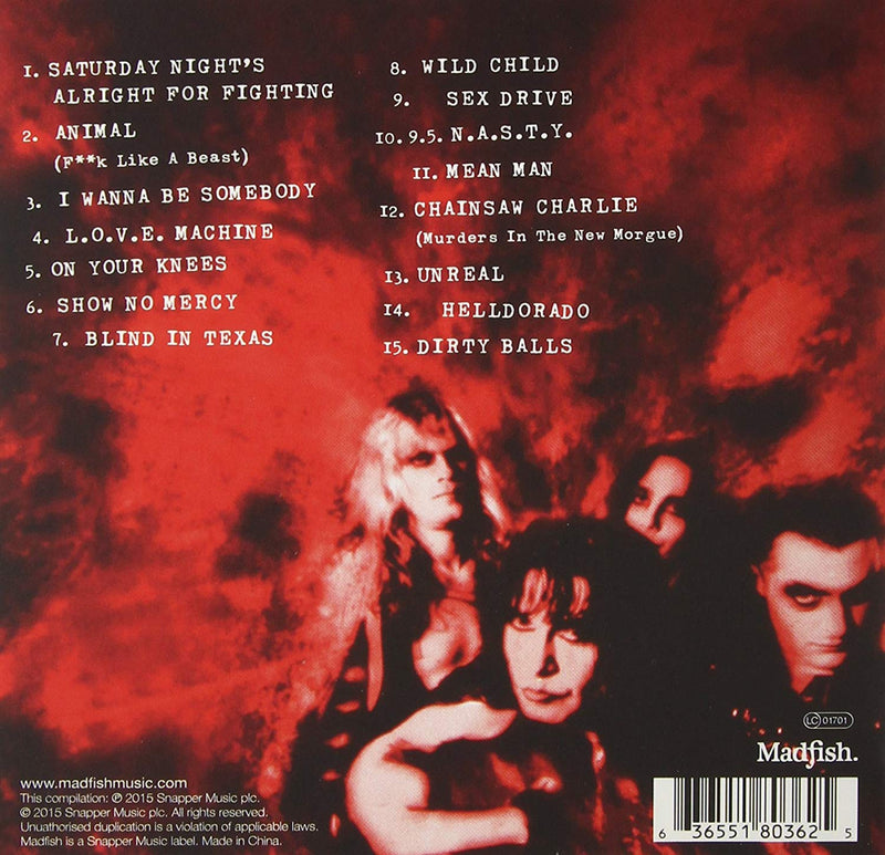 W.A.S.P. - The Best Of The Best Cd 0636551803625