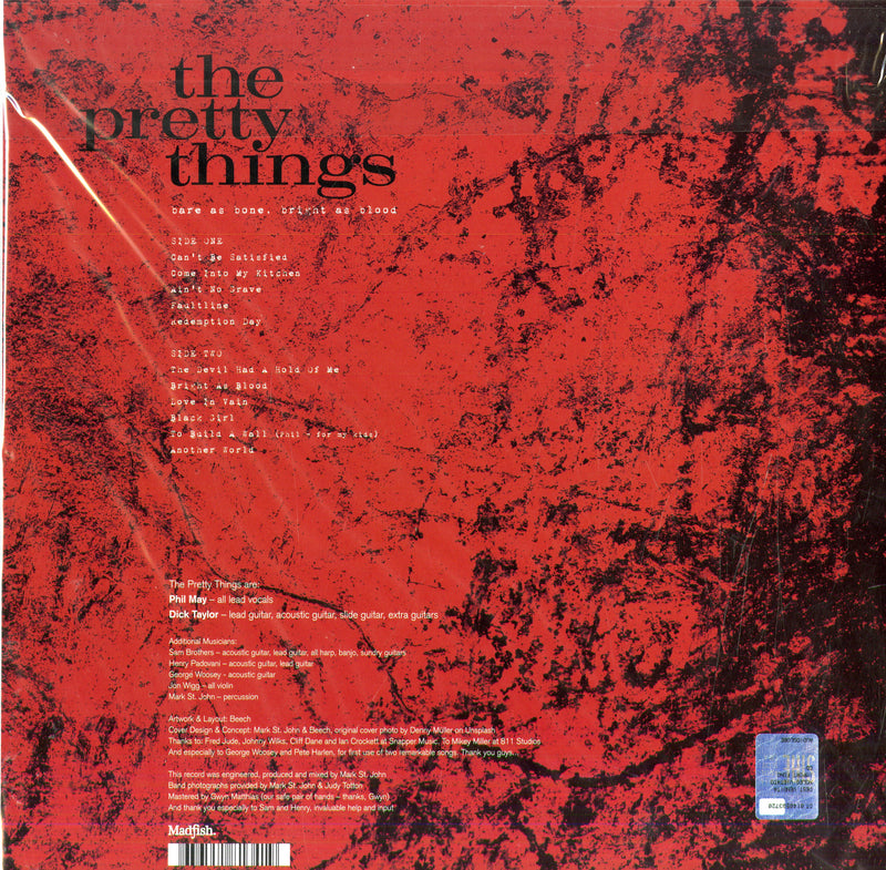 Pretty Things The - Bare As Bone, Bright As Blood Vinile LP - Vinyl record 0636551813419