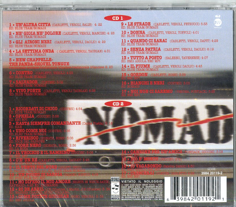 Nomadi - Le Strade, Gli Amici, Il Concerto Cd 0639842011921