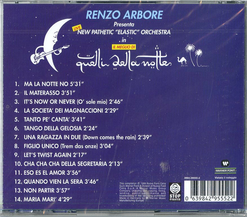 Arbore Renzo - Il Meglio Di Quelli Della Notte Cd 0639842955522