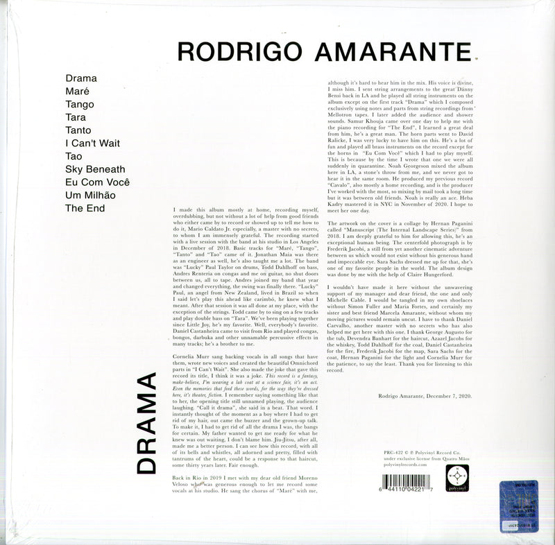 Amarante Rodrigo - Drama Lp 0644110042217