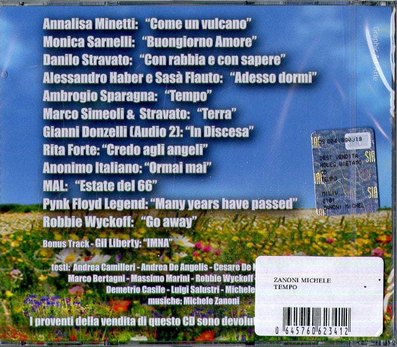 Zanoni Michele - Tempo Cd 0645760623412