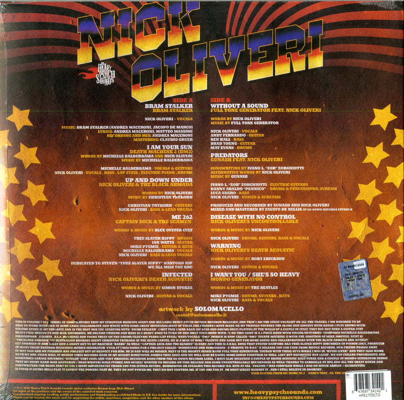 Oliveri Nick - N.O. Hits At All Vol.7 Lp 0647697341421