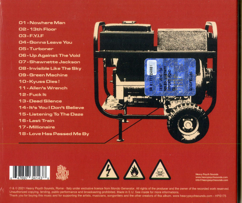 Mondo Generator - Live At Bronson Cd 0647697341438