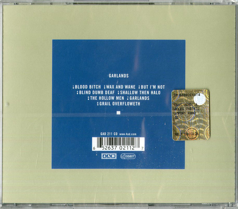 Cocteau Twins - Garlands Cd 0652637021127