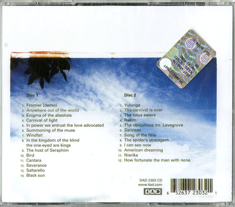 Dead Can Dance - Wake Cd 0652637230321