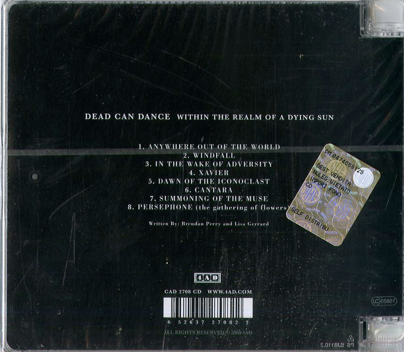Dead Can Dance - Within A Realm Of A Dying-Rema Cd 0652637270822
