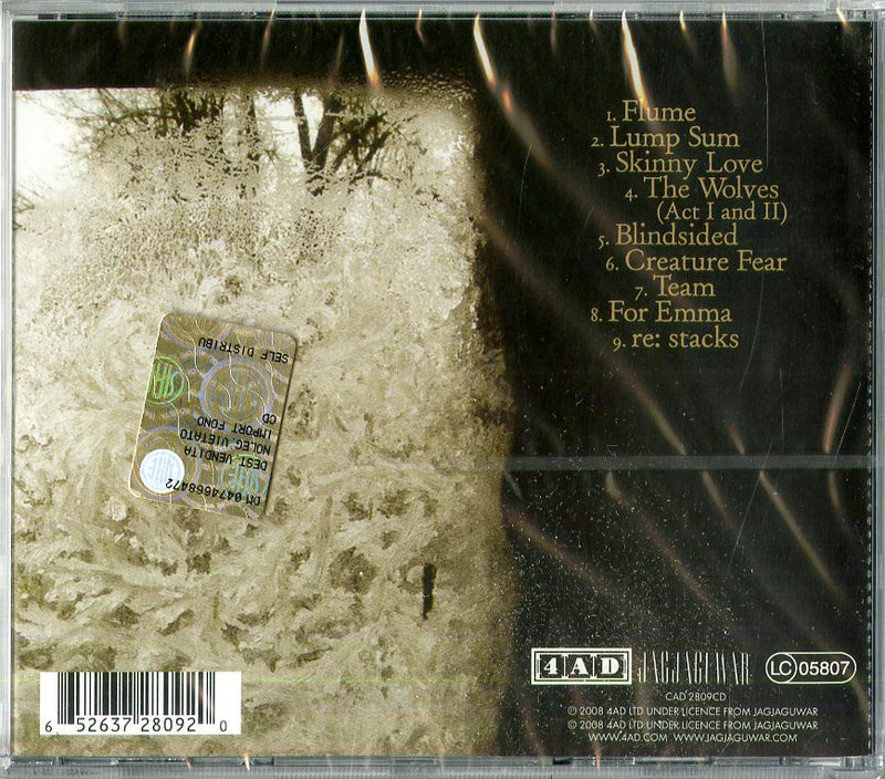 Bon Iver - For Emma Forever Ago Cd 0652637280920