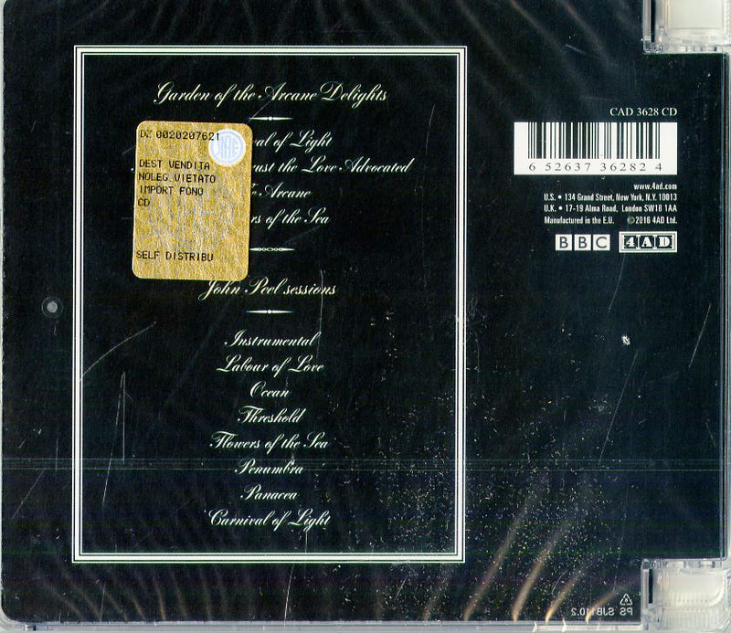 Dead Can Dance - Garden Of The Arcane Delights Cd 0652637362824