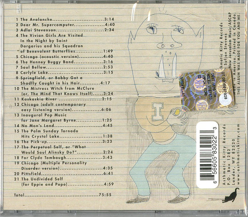 Stevens Sufjan - Avalanche Cd 0656605830223