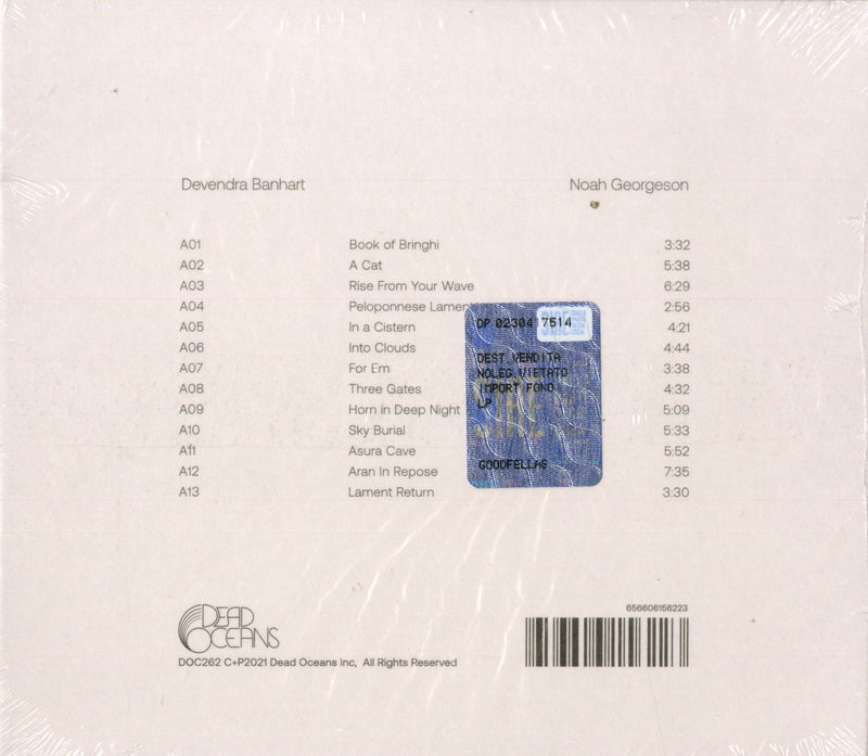 Banhart Devendra, Noah Georgeson - Refuge Cd 0656606156223