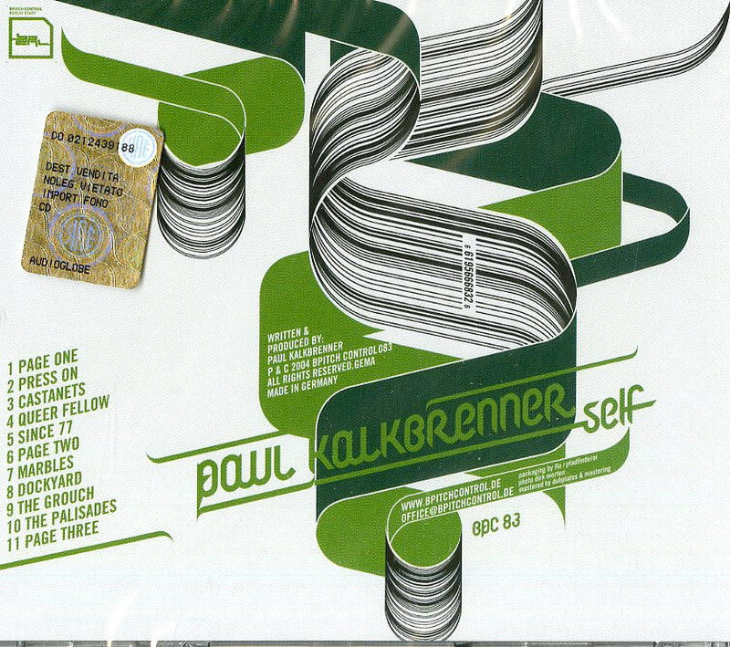 Kalkbrenner Paul - Self Cd 0661956668326