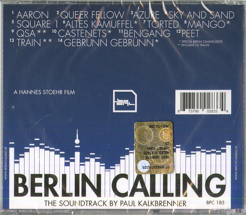 Kalkbrenner Paul - Berlin Calling Cd 0673790028334