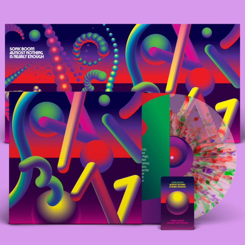 Sonic Boom - Almost Nothing Is Nearly Enough (Vinyl Neon Kandy) Lp 0677517015119
