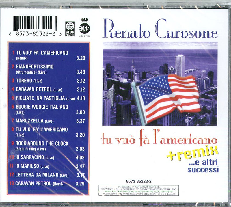 Carosone Renato - Tu Vuo' Fa L'Americano E Altri Successi Cd 0685738532223