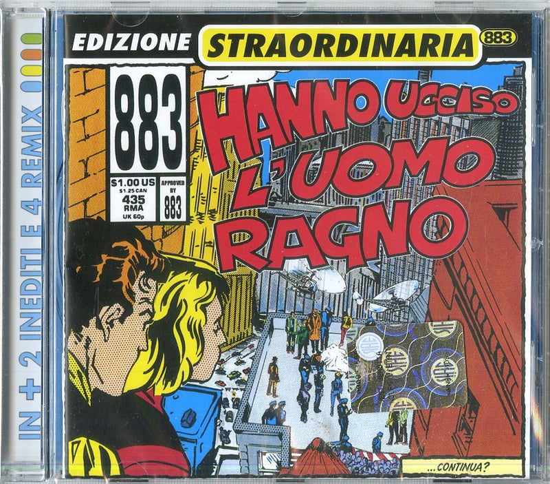 883 - Hanno Ucciso L'Uomo Ragno Cd 0685738597925