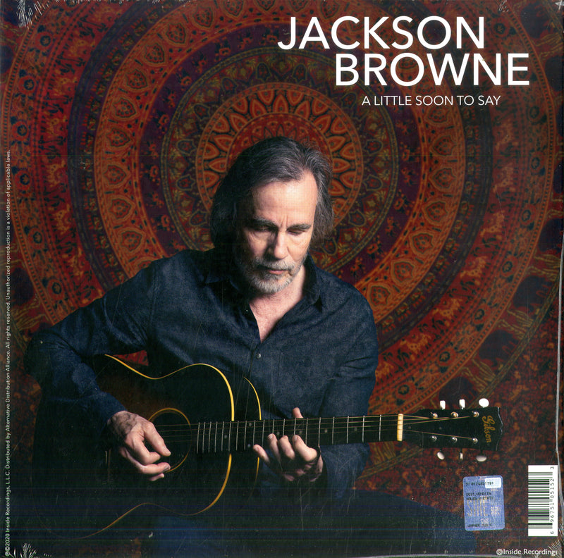 Browne Jackson - Downhill From Everywhere, A Little Soon To Say (12") Lp 0696751051523