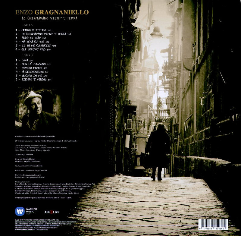 Gragnaniello Enzo - Lo Chiamavano Vient' 'E Terra Lp 0703558850362