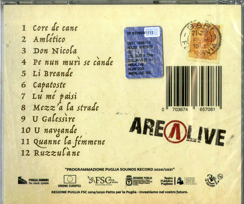 Signorile Vito - Col Sud A Tracolla Cd 0703674657081