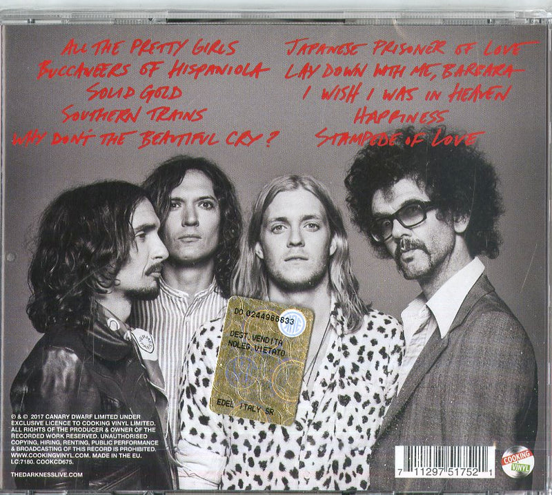 Darkness The - Pinewood Smile Cd 0711297517521