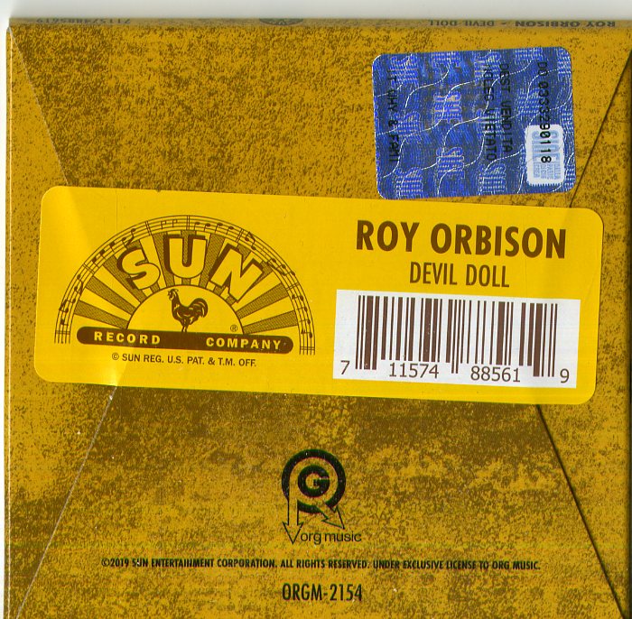 Orbinson Roy - Devil Doll (3") (Black Friday 2019) Vinile LP - Vinyl record 0711574885619