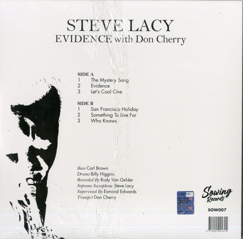 Lacy Steve, Cherry Don - Evidence (Vinyl Color) Lp 0712221921315
