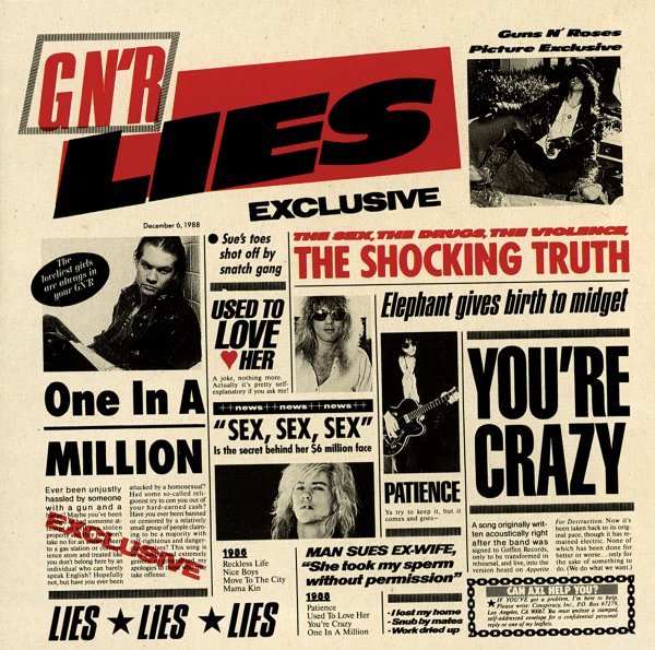 Guns N Roses - Lies Cd 0720642419823