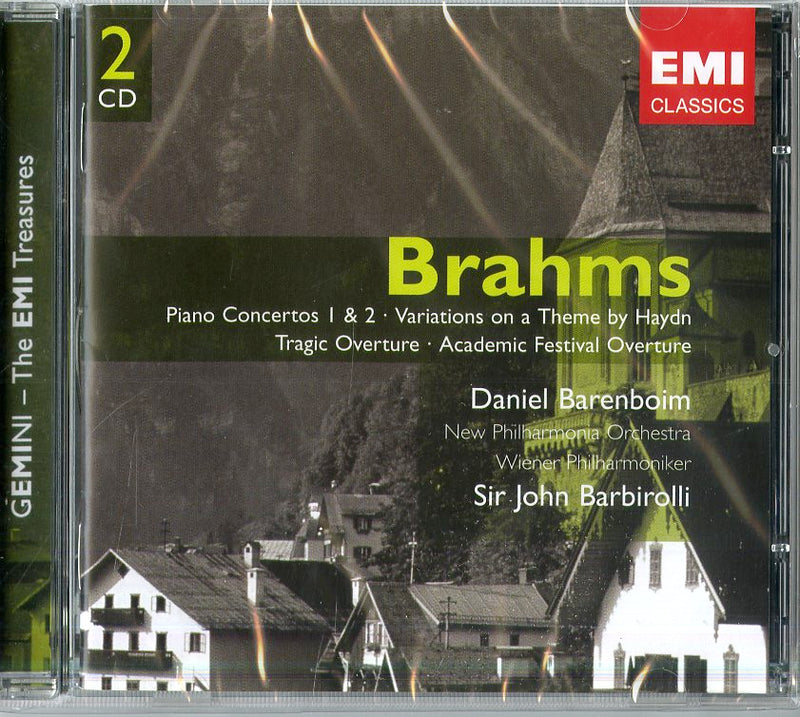 Sir John Barbirolli, Daniel Barenboim( Direttore) - Concerti Per Pianoforte N.1, N.2 - Variazioni Su Un Tema Di Haydn Cd 0724347693922