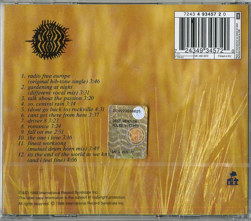 R.E.M. - Eponymous Cd 0724349345720