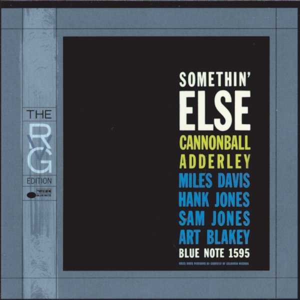 Adderley Cannonball - Something Else Cd 0724349532922