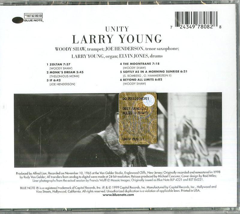 Young Larry - Unity CD 0724349780828