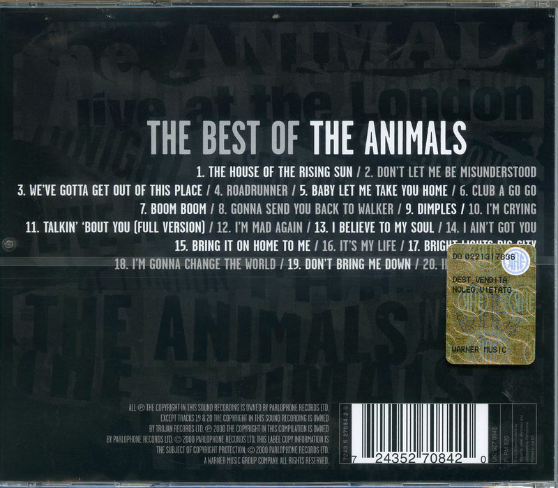 Animals The - The Best Of CD 0724352708420