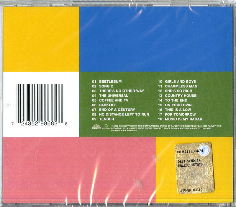 Blur - The Best Of Cd 0724352986828