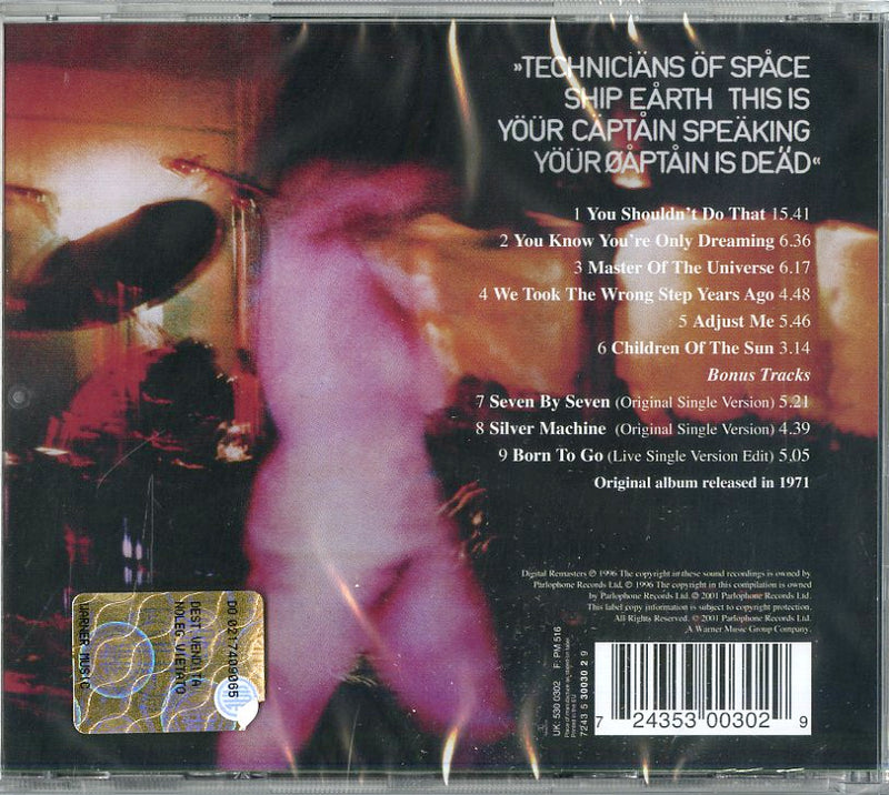 Hawkwind - In Search Of Space Cd 0724353003029