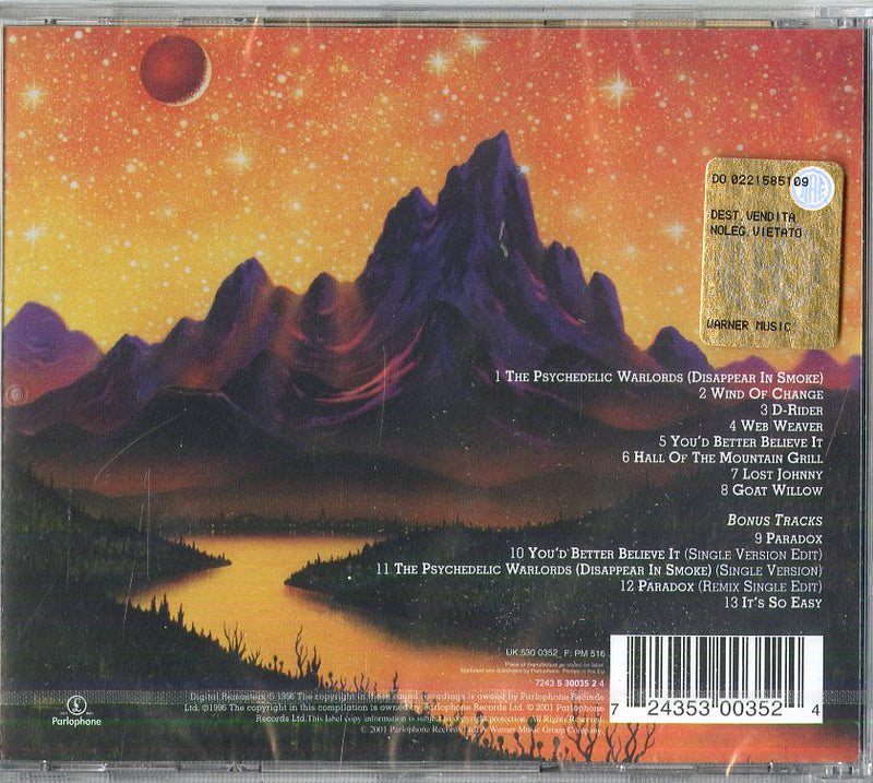 Hawkwind - Hall Of The Mountain Grill CD 0724353003524