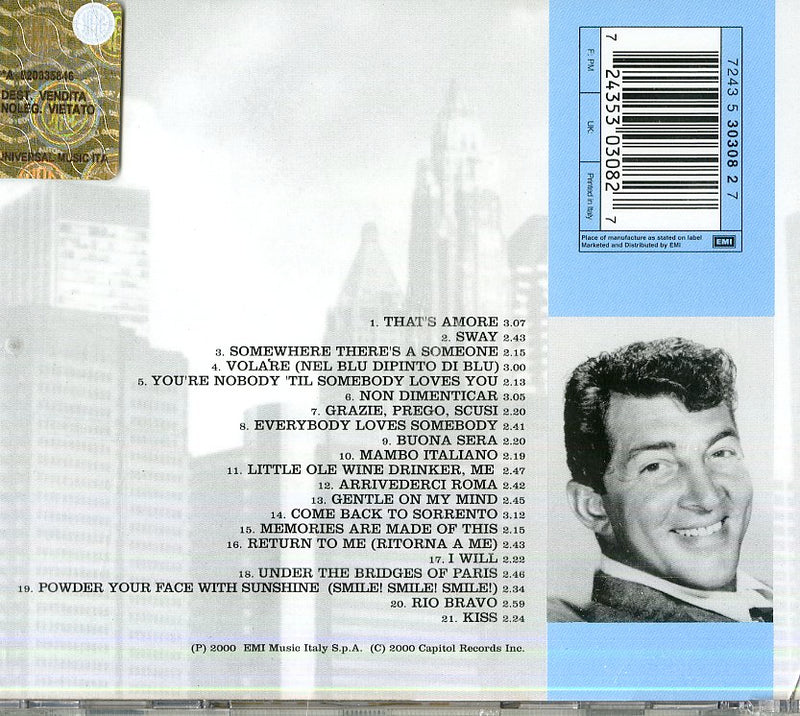 Martin Dean - That'S Amore-The Very Best Of Cd 0724353030827