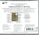 Monk Thelonious - Genius Of Modern Music Vol.1 Cd 0724353213824