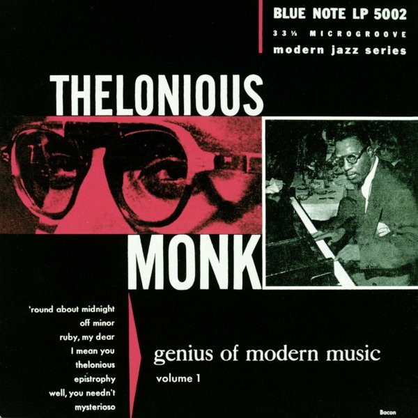 Monk Thelonious - Genius Of Modern Music Vol.1 Cd 0724353213824