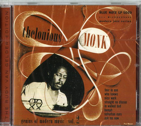 Monk Thelonious - Genius Of Modern Music Vol.2