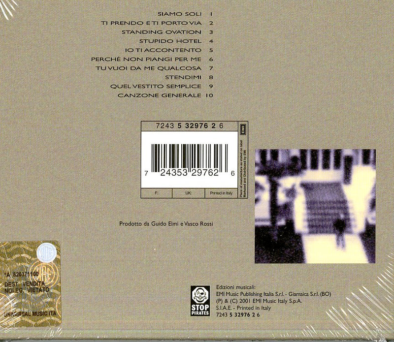 Rossi Vasco - Stupido Hotel Cd 0724353297626