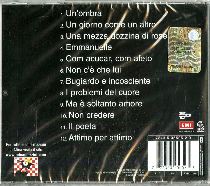 Mina - Bugiardo Piu'Che Mai...Piu'Incoscie Cd 0724353550523