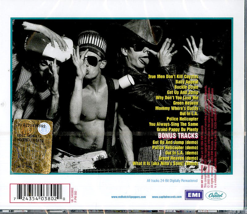 Red Hot Chili Peppers - Red Hot Chili Peppers Cd 0724354038020