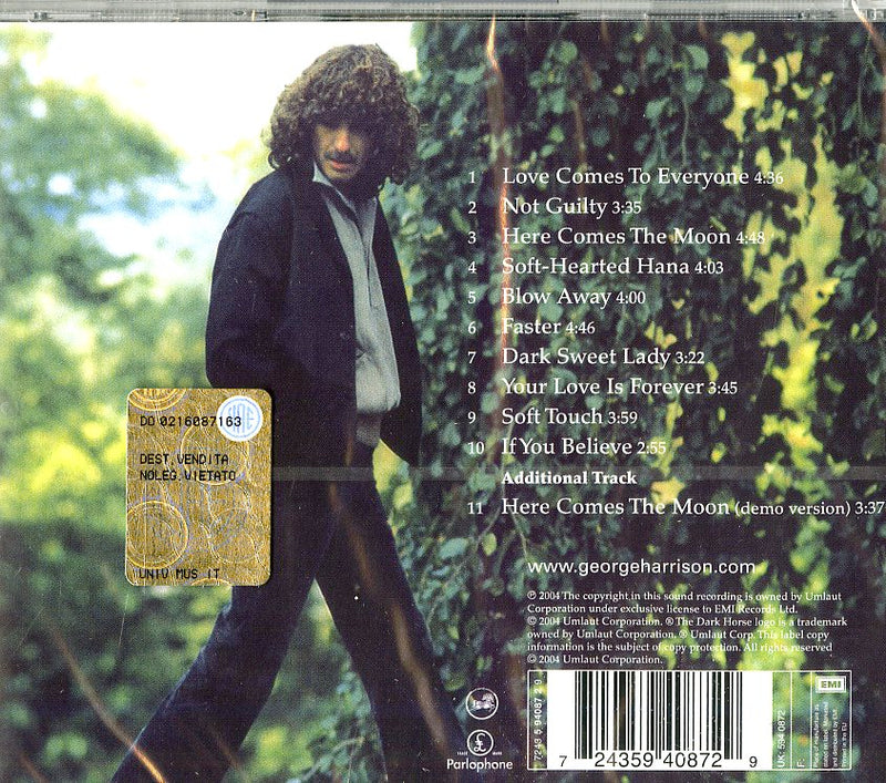 Harrison George - George Harrison Cd 0724359408729