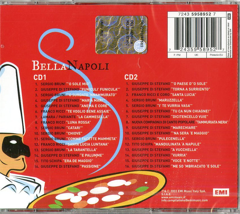 Compilation - Bella Napoli Cd 0724359589527